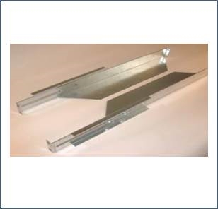 Sliding rails, adjustable 640-880mm